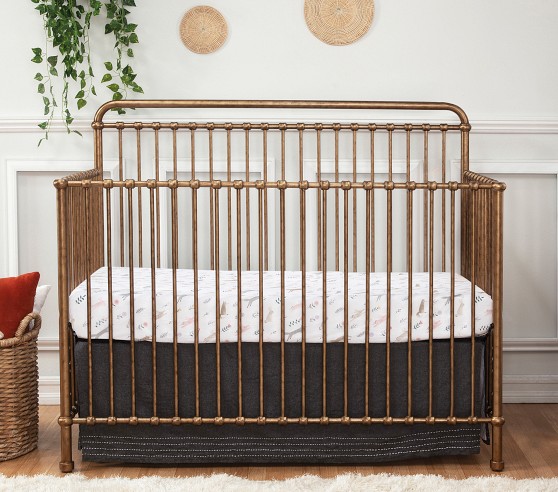 Namesake Winston 4-in-1 Metal Convertible Crib