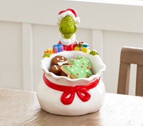 Grinch Christmas ceramic 2024 bowls and platter