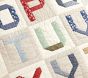 Patchwork ABC Baby Quilt