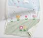 Flower Garden Heirloom Baby Blanket