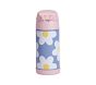 Mackenzie Blue Daisies Water Bottle