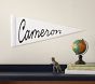 Personalized Script Pennant Flag