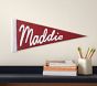 Personalized Script Pennant Flag