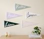 Personalized Script Pennant Flag