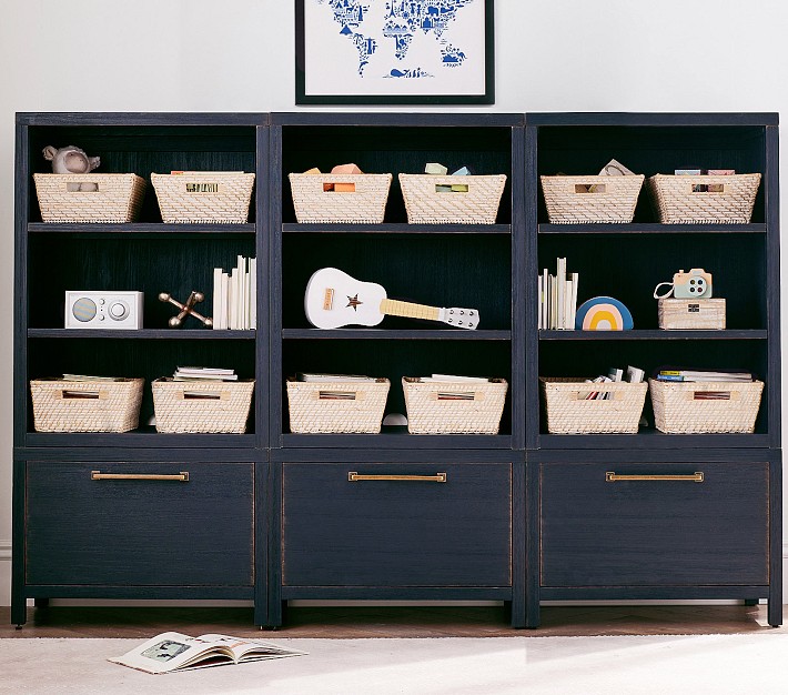 Charlie 3 x 3 Bookcase With Drawers