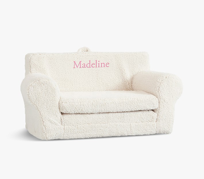 Anywhere Sofa Lounger&#174;, Cream Sherpa