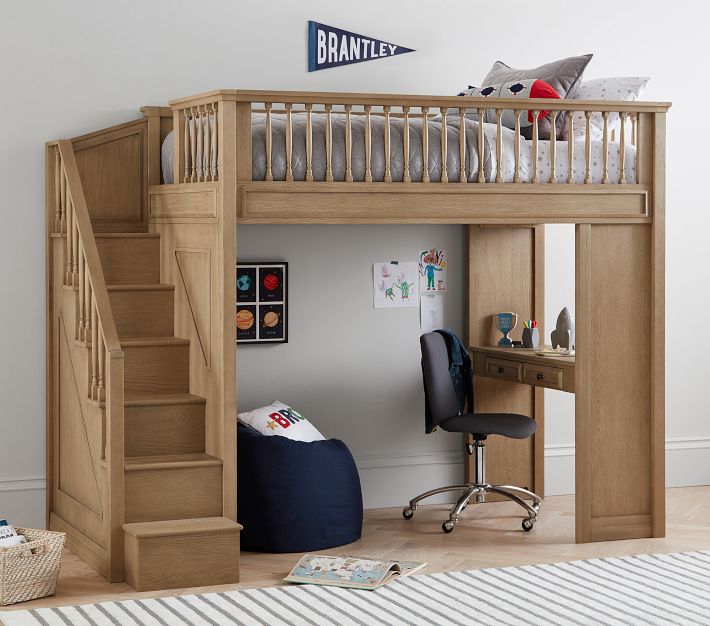 Full loft beds for kids best sale