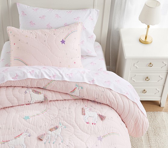 Pottery Barn Kids euro sham and twin deals duvet