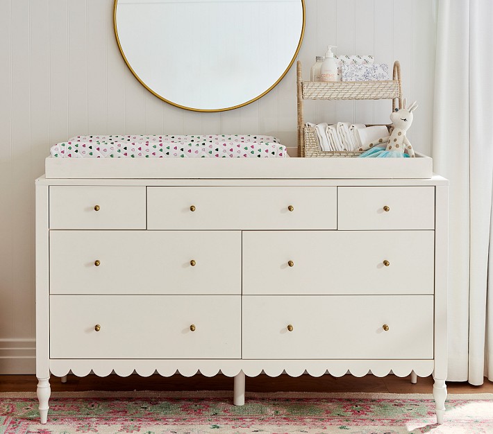 Penny 7-Drawer Dresser &amp; Topper Set (56w x 19d&quot;)