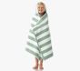 Rugby Stripe Kid Hooded Towels