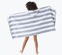 Rugby Stripe Kid Hooded Towels