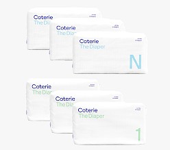 Coterie Ultra Soft Diapers Newborn Bundle