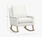 Tyler Square Arm Rocking Chair &amp; Ottoman