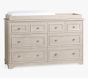 Fillmore Extra-Wide Dresser & Topper Set, Weathered White, In-Home Delivery