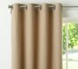 Canvas Grommet Curtain Panel