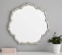 Silver Leaf Petal Mirror (27&quot;)