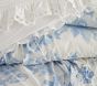 LoveShackFancy Blue Damask Floral Comforter &amp; Shams