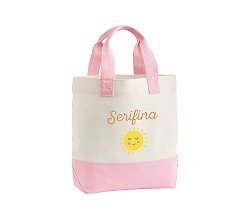 Pink Beach Tote Bag