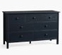 Kendall Extra-Wide Dresser, Weathered Navy