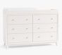 Sloan Extra Wide Nursery Dresser & Topper Set, Simply White, In-Home Delivery