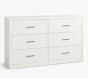 Modern Farmhouse Extra-Wide Dresser, Montauk White, In-Home Delivery