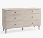 Bellevue Extra-Wide Nursery Dresser, Weathered White