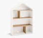 Modern House Bookcase, Simply White/Natural, Parcel Delivery