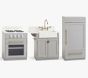 Chelsea Fridge, Oven, & Sink, Grey, Parcel