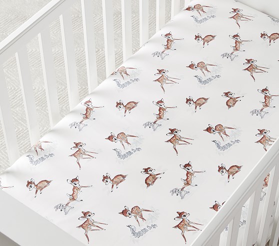 Disney <em>Bambi</em> Organic Crib Fitted Sheet