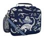 Mackenzie Navy Dinosaur Bones Glow-in-the-Dark Adaptive Lunch Box