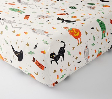 Halloween crib sheet hotsell