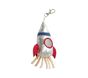 Rocket Backpack Keychain