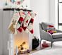 west elm x pbk Modern Snowman Felt Stocking