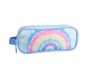 Mackenzie Aqua Rainbow Bright Tie-Dye Pencil Case