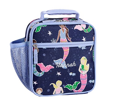 Navy Mermaid Kids Lunch Box Pottery Barn Kids