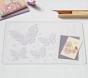 Acrylic Butterfly Desk Blotters