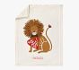 Rifle Paper Co. Valentine's Day Lion Heirloom Baby Blanket