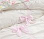 Stripe Bow Comforter &amp; Shams