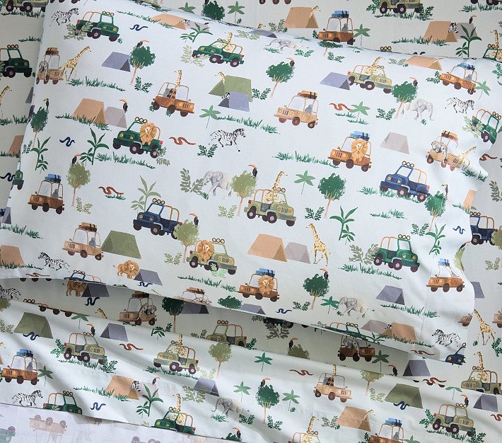 Safari Adventures Organic Sheet Set