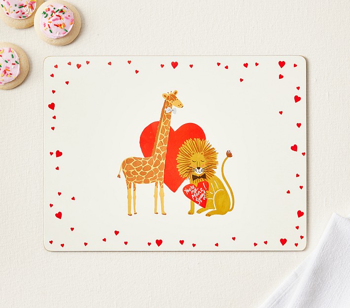 Rifle Paper Co. Valentine's Cork Placemat