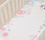 Wildflower Butterfly Picture Perfect Organic Crib Fitted Sheet