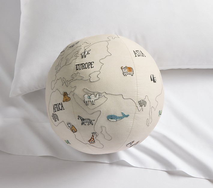 Globe Shaped Pillow