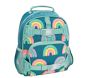 Turquoise Rainbows Chenille Mackenzie RPET Small Backpack