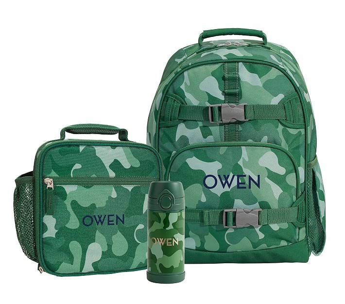 Mackenzie Green Classic Camo Backpack &amp; Lunch Bundle, Set of 3