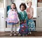 Mackenzie Pink Polka Dots Chenille Backpacks