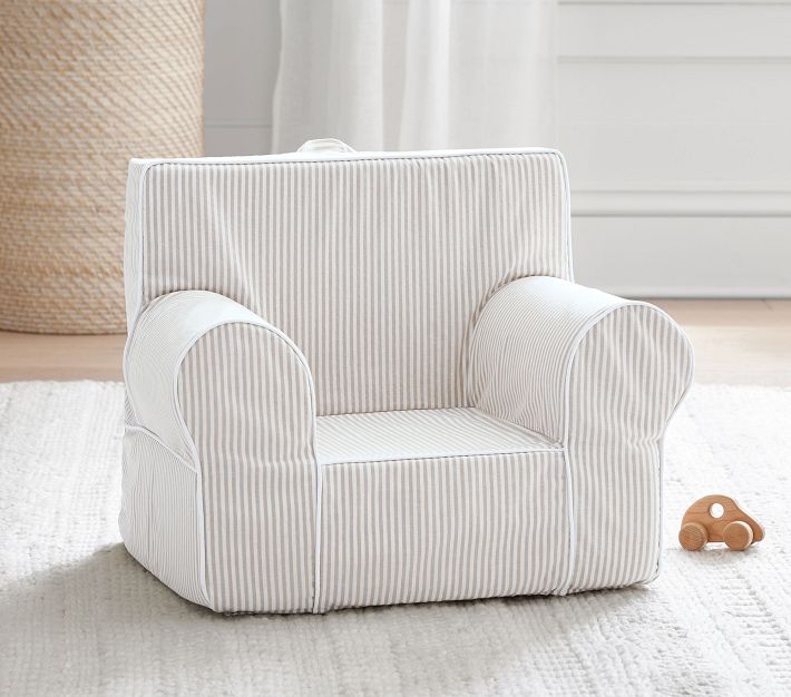 Pottery barn striped chair discount