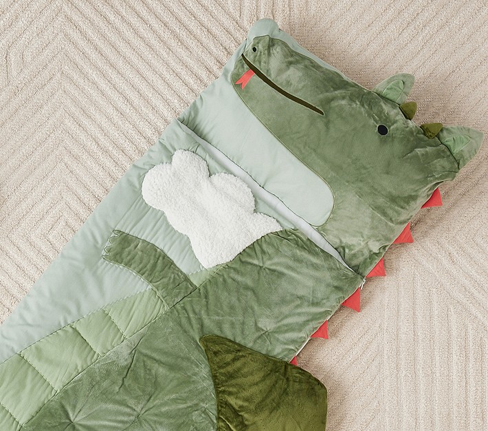 Shaped Dragon Critter Sleeping Bag