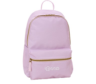 Lilac Colby Large Tennis Ball Patch Backpack