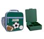 Mackenzie Green Sports Chenille Lunch &amp; Bento Bundle, Set of 2