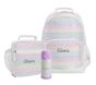 Mackenzie Metallic Ombre Backpack &amp; Lunch Bundle, Set of 3